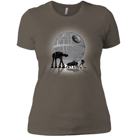 T-Shirts Warm Grey / X-Small Full Moon Over Empire Women's Premium T-Shirt