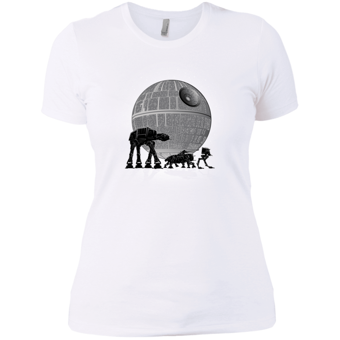 T-Shirts White / X-Small Full Moon Over Empire Women's Premium T-Shirt