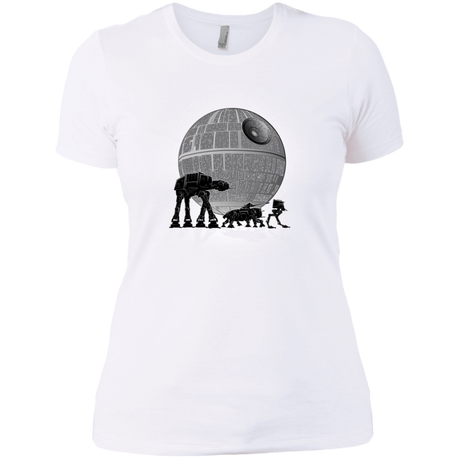 T-Shirts White / X-Small Full Moon Over Empire Women's Premium T-Shirt