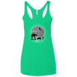 T-Shirts Envy / X-Small Full Moon Over Empire Women's Triblend Racerback Tank