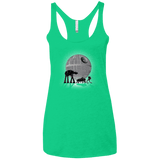 T-Shirts Envy / X-Small Full Moon Over Empire Women's Triblend Racerback Tank