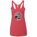 T-Shirts Vintage Red / X-Small Full Moon Over Empire Women's Triblend Racerback Tank