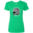 T-Shirts Envy / Small Full Moon Over Empire Women's Triblend T-Shirt