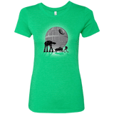 T-Shirts Envy / Small Full Moon Over Empire Women's Triblend T-Shirt