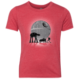 T-Shirts Vintage Red / YXS Full Moon Over Empire Youth Triblend T-Shirt