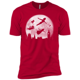 T-Shirts Red / YXS Full Moon over London Boys Premium T-Shirt