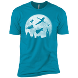 T-Shirts Turquoise / YXS Full Moon over London Boys Premium T-Shirt