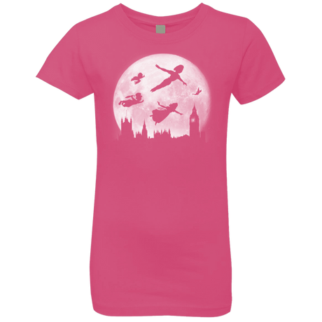 T-Shirts Hot Pink / YXS Full Moon over London Girls Premium T-Shirt