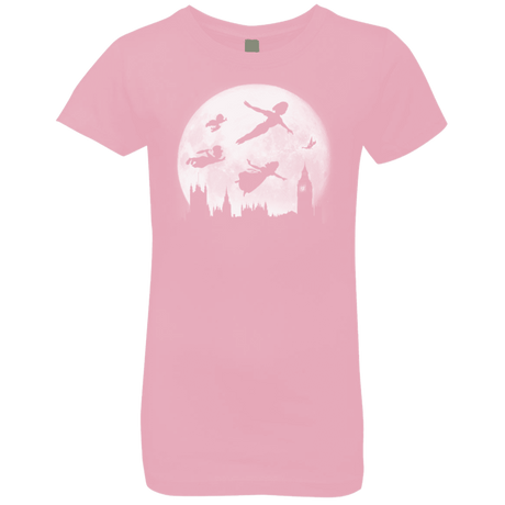 T-Shirts Light Pink / YXS Full Moon over London Girls Premium T-Shirt