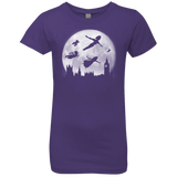 T-Shirts Purple Rush / YXS Full Moon over London Girls Premium T-Shirt