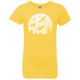 T-Shirts Vibrant Yellow / YXS Full Moon over London Girls Premium T-Shirt