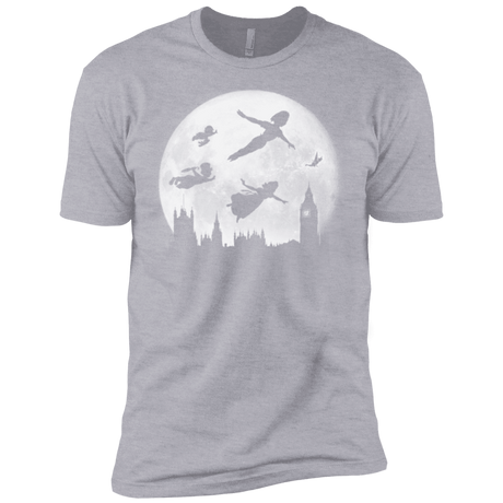 T-Shirts Heather Grey / X-Small Full Moon over London Men's Premium T-Shirt