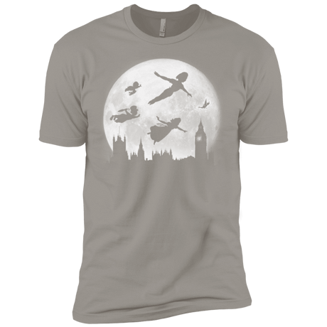 T-Shirts Light Grey / X-Small Full Moon over London Men's Premium T-Shirt