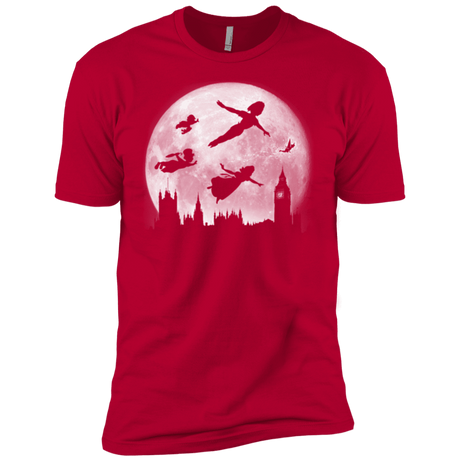 T-Shirts Red / X-Small Full Moon over London Men's Premium T-Shirt
