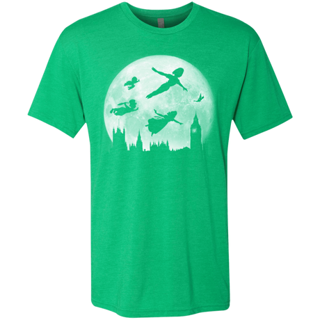 T-Shirts Envy / Small Full Moon over London Men's Triblend T-Shirt