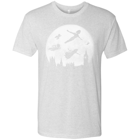 T-Shirts Heather White / Small Full Moon over London Men's Triblend T-Shirt