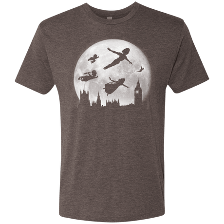 T-Shirts Macchiato / Small Full Moon over London Men's Triblend T-Shirt
