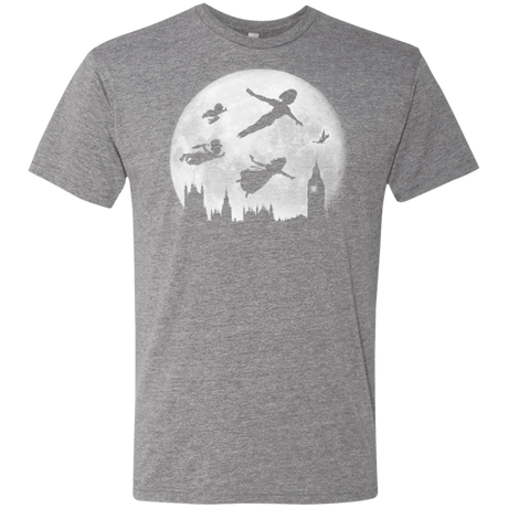 T-Shirts Premium Heather / Small Full Moon over London Men's Triblend T-Shirt