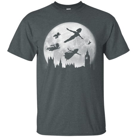 T-Shirts Dark Heather / Small Full Moon over London T-Shirt