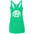 T-Shirts Envy / X-Small Full Moon over London Women's Triblend Racerback Tank
