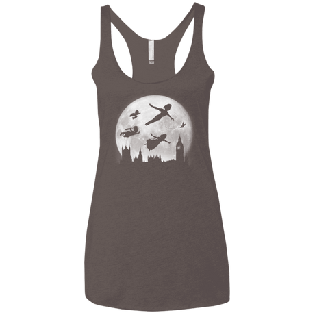 T-Shirts Macchiato / X-Small Full Moon over London Women's Triblend Racerback Tank