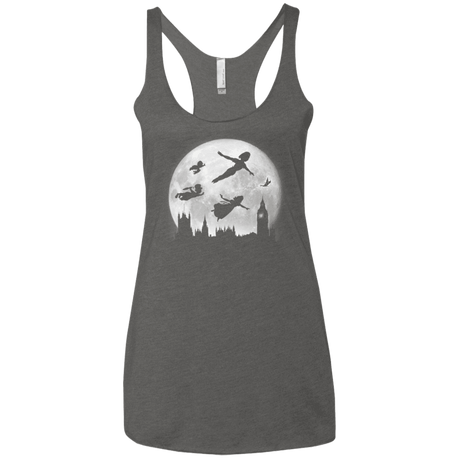 T-Shirts Premium Heather / X-Small Full Moon over London Women's Triblend Racerback Tank