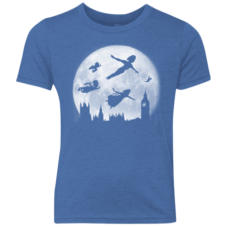 T-Shirts Vintage Royal / YXS Full Moon over London Youth Triblend T-Shirt