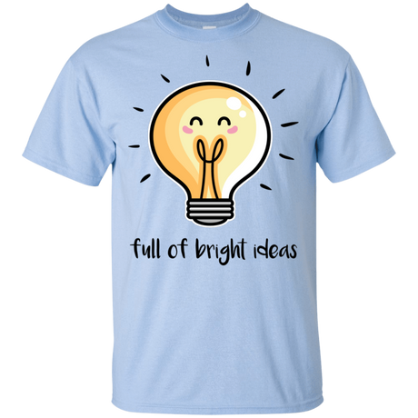 T-Shirts Light Blue / S Full of Bright Ideas T-Shirt
