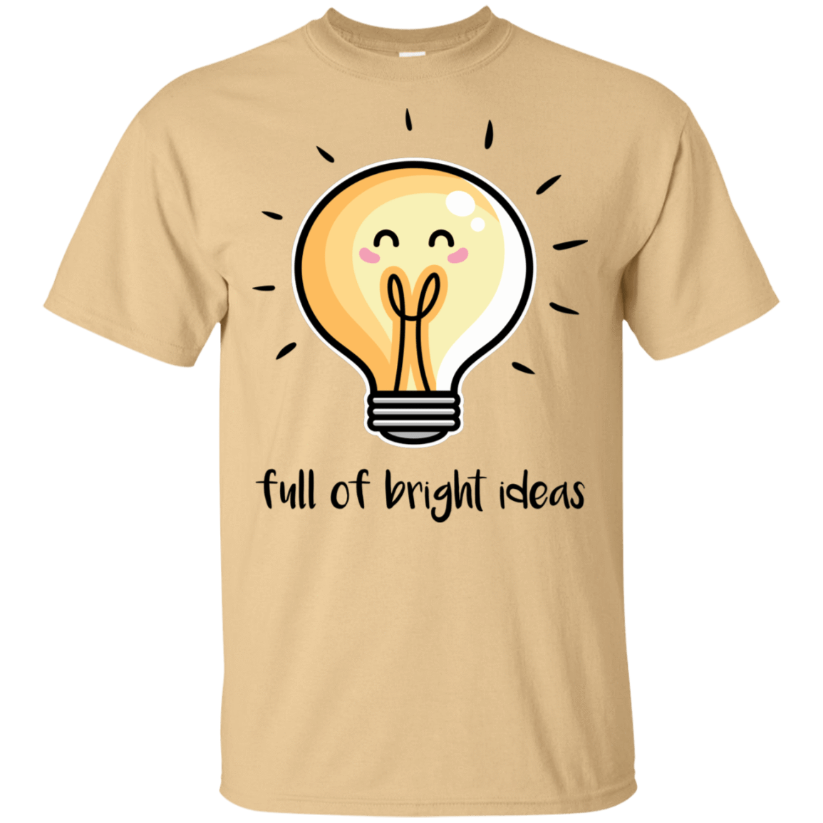 T-Shirts Vegas Gold / S Full of Bright Ideas T-Shirt