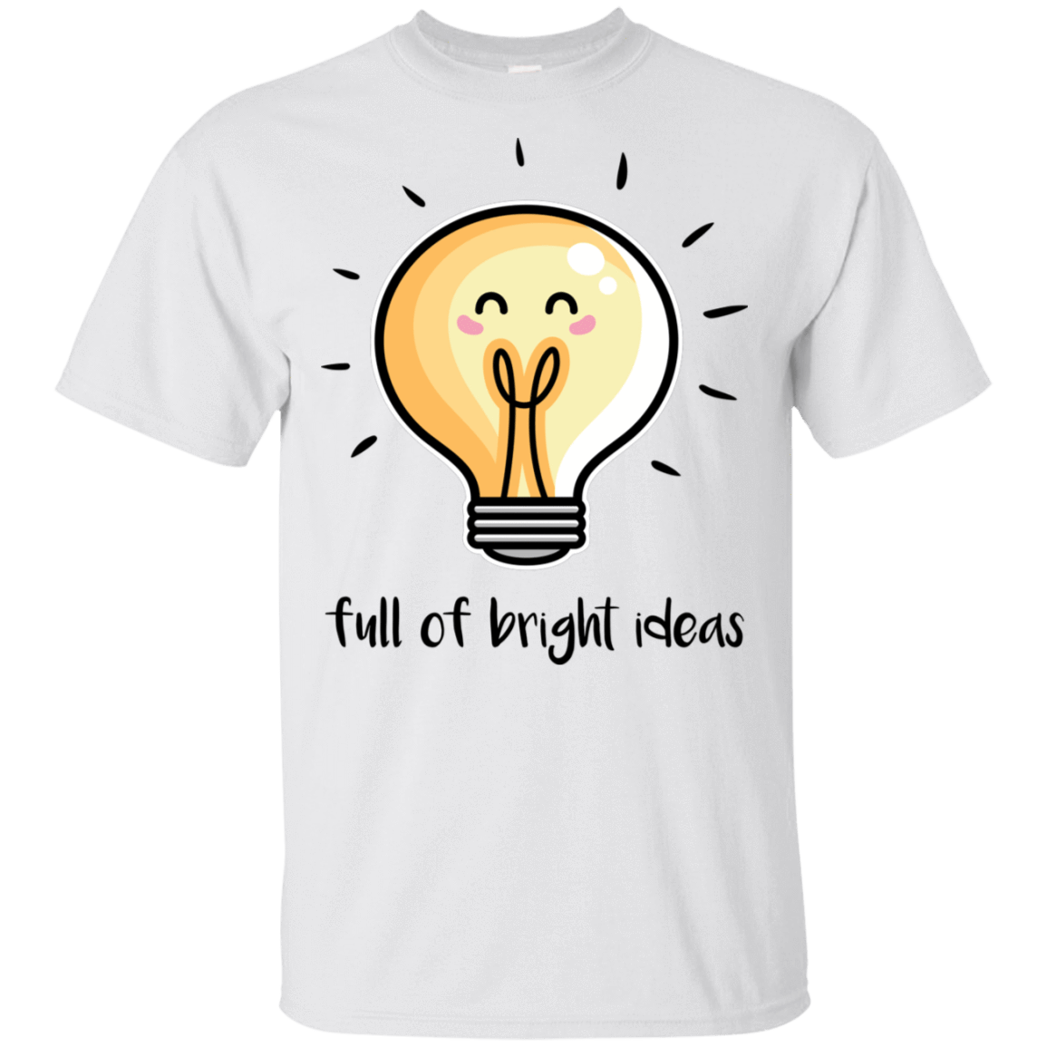 T-Shirts White / S Full of Bright Ideas T-Shirt