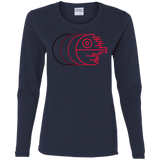 T-Shirts Navy / S Fully Operational Women's Long Sleeve T-Shirt