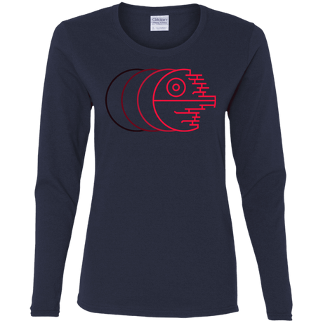 T-Shirts Navy / S Fully Operational Women's Long Sleeve T-Shirt