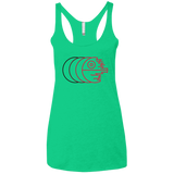 T-Shirts Envy / X-Small Fully Operational Women's Triblend Racerback Tank