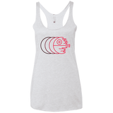 T-Shirts Heather White / X-Small Fully Operational Women's Triblend Racerback Tank