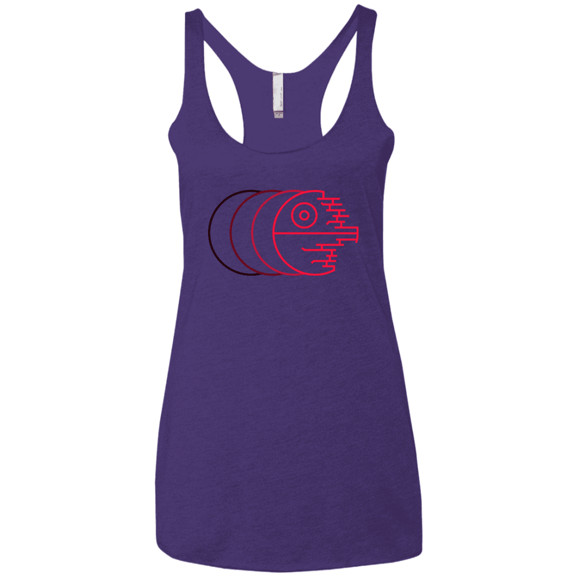 T-Shirts Purple Rush / X-Small Fully Operational Women's Triblend Racerback Tank