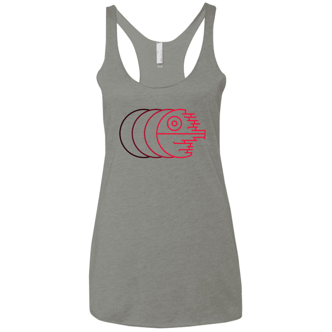 T-Shirts Venetian Grey / X-Small Fully Operational Women's Triblend Racerback Tank