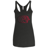T-Shirts Vintage Black / X-Small Fully Operational Women's Triblend Racerback Tank