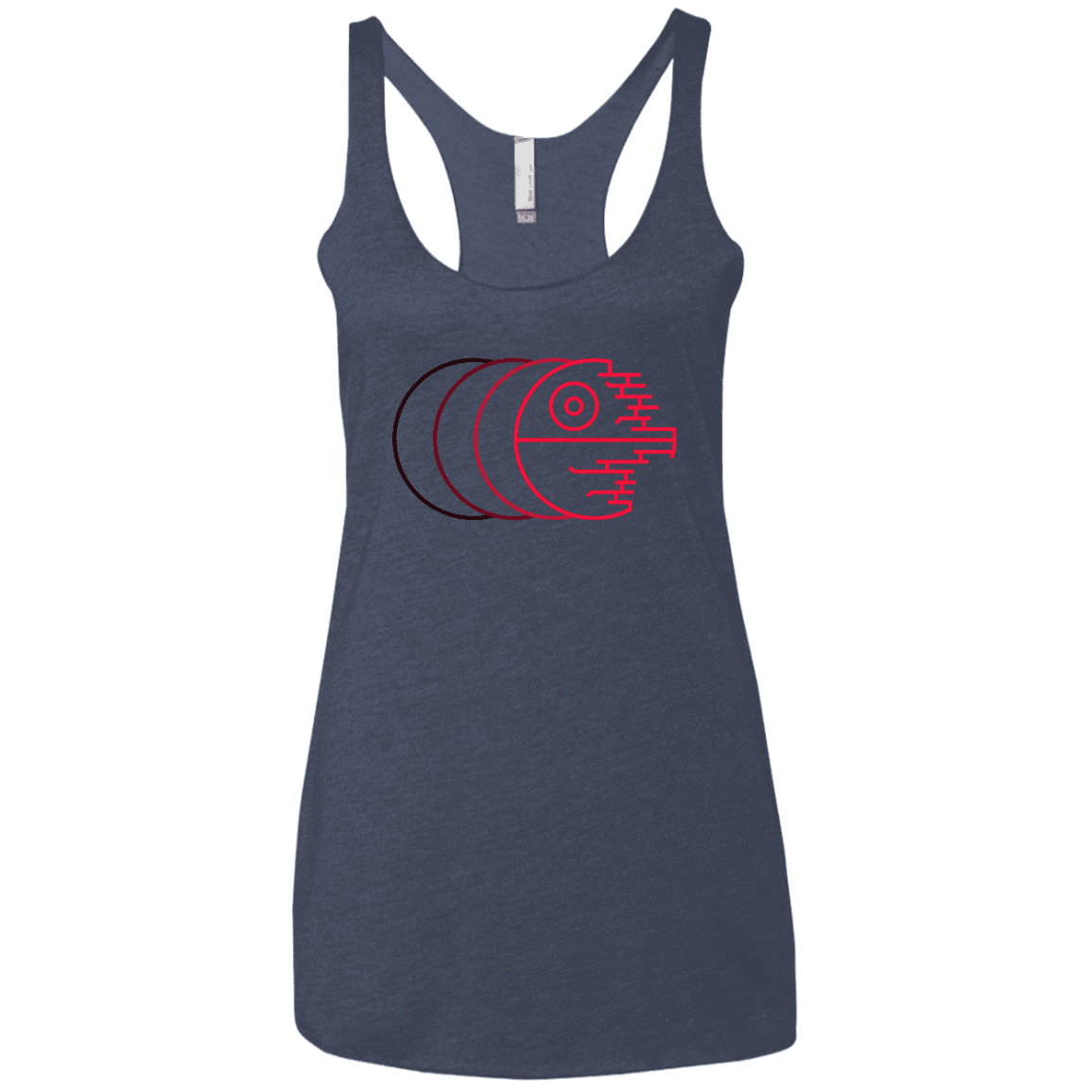 T-Shirts Vintage Navy / X-Small Fully Operational Women's Triblend Racerback Tank