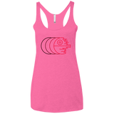 T-Shirts Vintage Pink / X-Small Fully Operational Women's Triblend Racerback Tank
