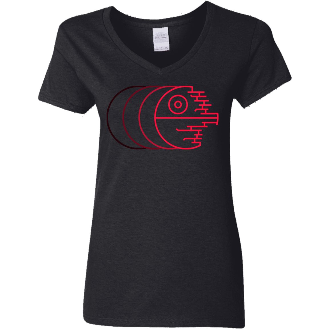 T-Shirts Black / S Fully Operational Women's V-Neck T-Shirt