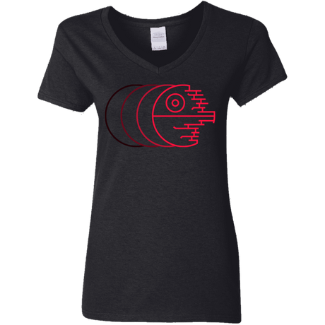 T-Shirts Black / S Fully Operational Women's V-Neck T-Shirt