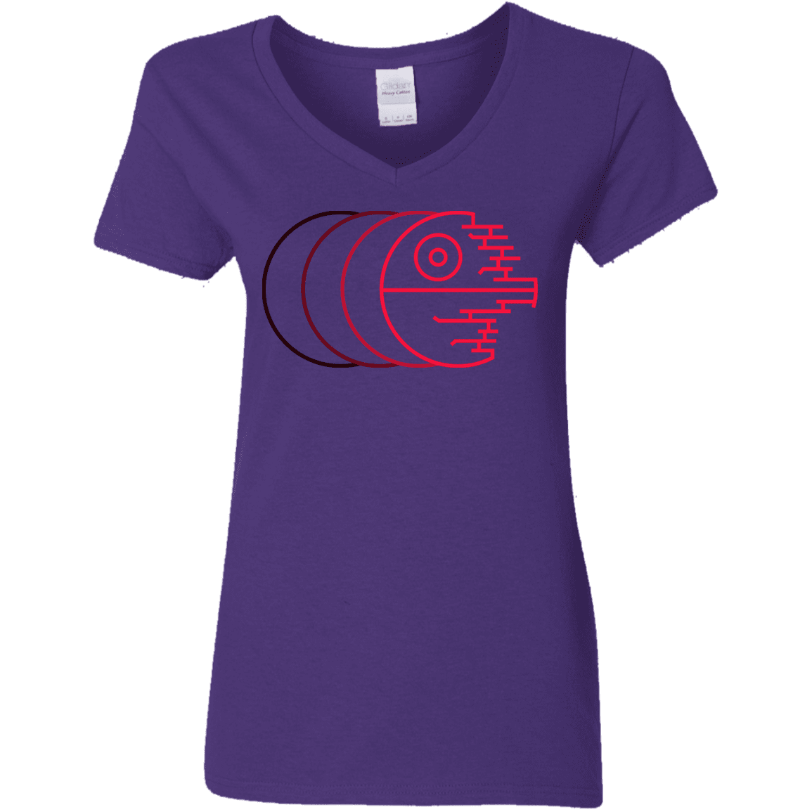 T-Shirts Purple / S Fully Operational Women's V-Neck T-Shirt