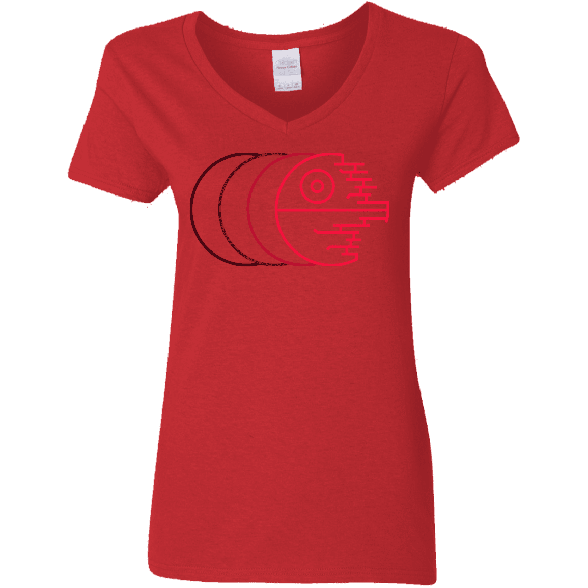 T-Shirts Red / S Fully Operational Women's V-Neck T-Shirt