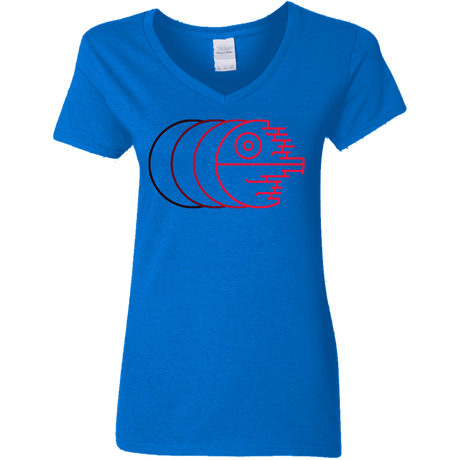 T-Shirts Royal / S Fully Operational Women's V-Neck T-Shirt