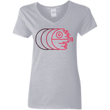 T-Shirts Sport Grey / S Fully Operational Women's V-Neck T-Shirt