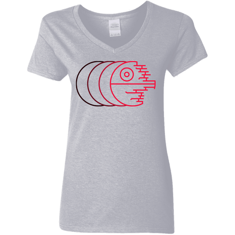 T-Shirts Sport Grey / S Fully Operational Women's V-Neck T-Shirt