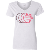 T-Shirts White / S Fully Operational Women's V-Neck T-Shirt