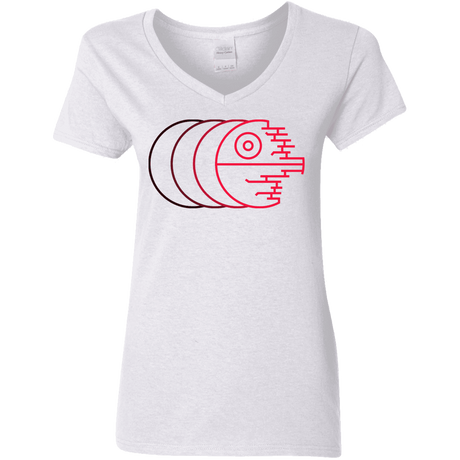 T-Shirts White / S Fully Operational Women's V-Neck T-Shirt