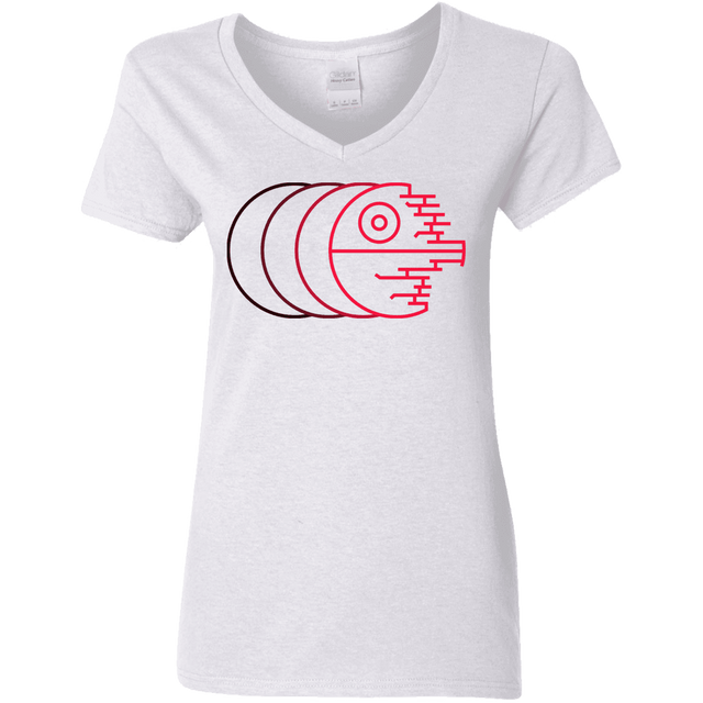 T-Shirts White / S Fully Operational Women's V-Neck T-Shirt