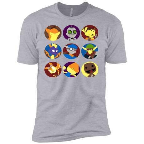 T-Shirts Heather Grey / YXS Fun Heroes Boys Premium T-Shirt